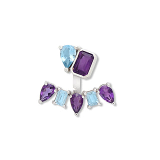 Saint Germain Ear Jacket featuring Aquamarine
