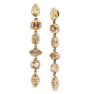 Father Sun Earth Mother Earrings