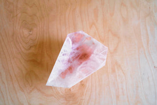 Rose Quartz Crystal Cleansing Bowl - 8 inch