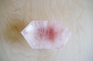 Rose Quartz Ritual Bowl for Crystal Cleansing - 7 inch