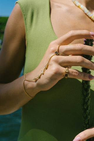 Lolita Pinky RIng 18K Gołd & Earring Bundle One-of-a-kind