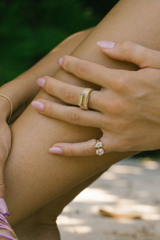 The Portal Ring with Watermelon Tourmaline