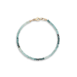 Grandiderite Mermaid Freedom Beaded Bracelet in 14KY