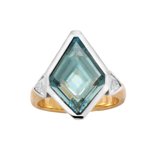 Tranquility Ring Balance- Featuring Aquamarine