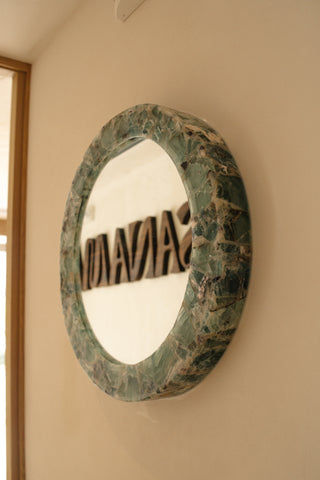 Fluorite Clarity Crystal Mirror