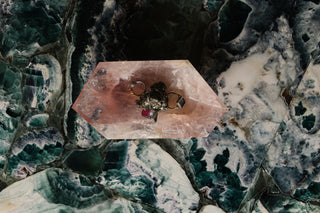 Ritual bowl rose quartz (medium size 0.510kg)